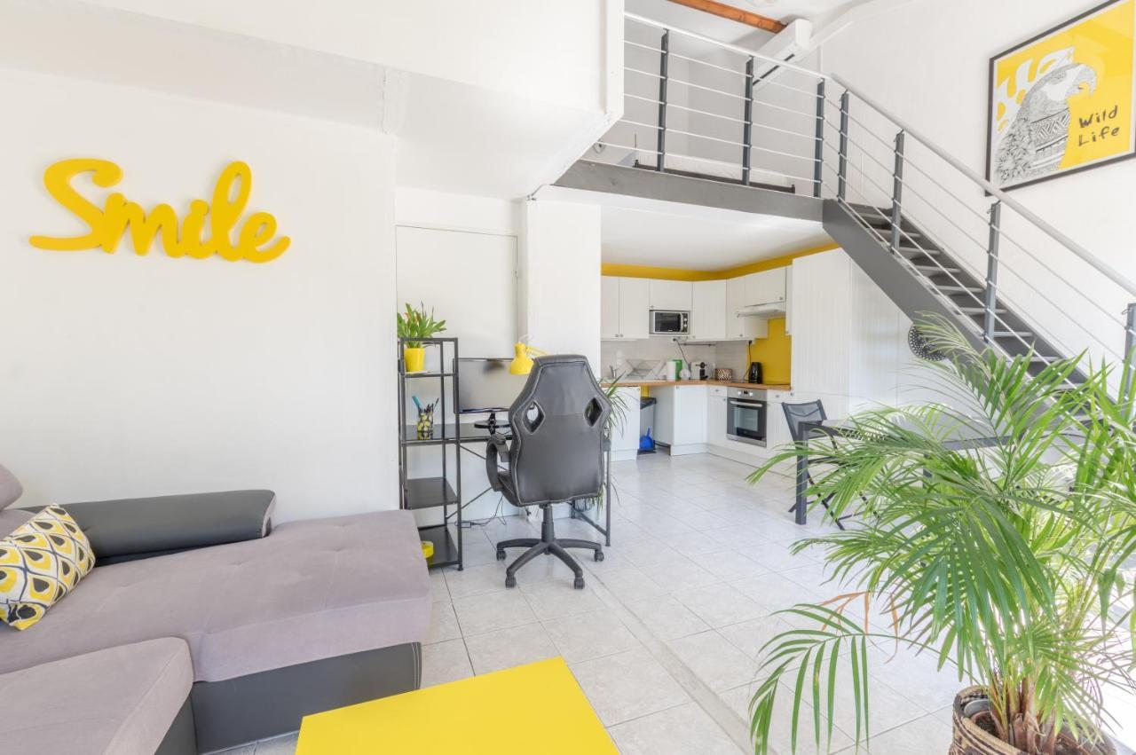 Le Smile Duplex - Lattes, Ideal Pro Wifi Netflix Proche Plage Tram Zewnętrze zdjęcie